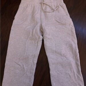 Aritzia Cream Sweatpants